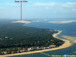 Arcachon Studio 1ere ligne plage pereire acces direct plage pereire